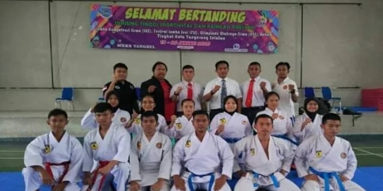 6 Atlet Karate Tingkat SMK Juarai O2SN Tangsel